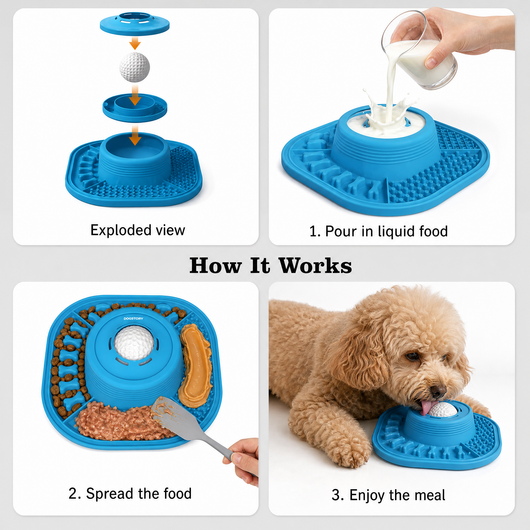 Pupplate — Slow Down, Chow Down
